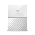 WD 1TB My Passport Portable White USB 3.0 External Hard Drive - WDBYNN0010BWT